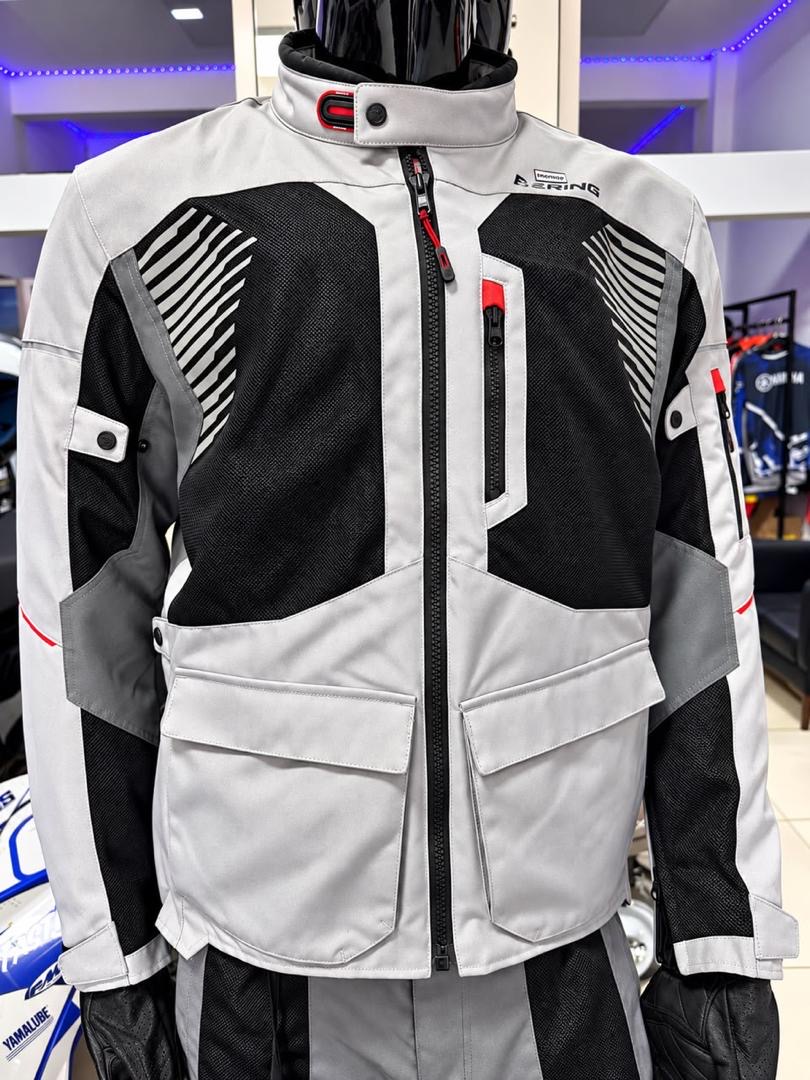 Veste Bering grise et noire — boutique Oasis Adventure